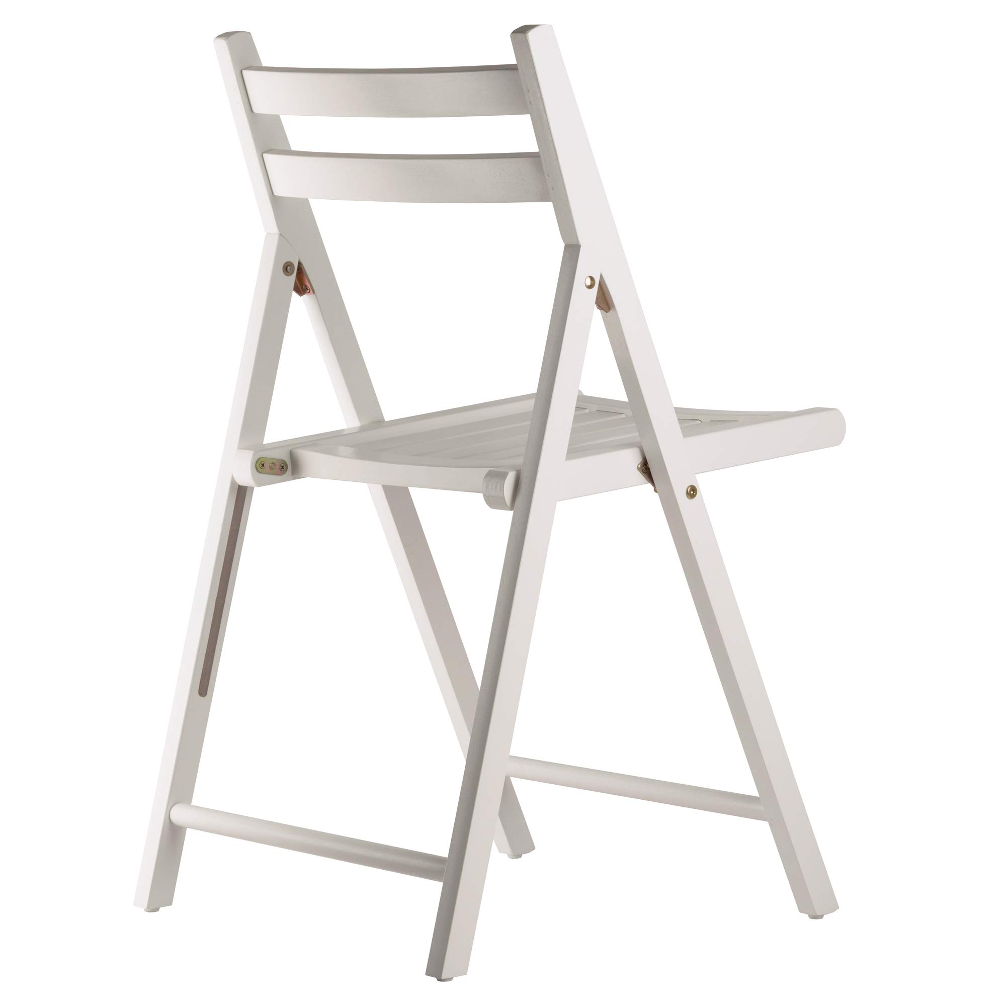 Winsome Robin Folding Set White Chair, Medium, 4-PC - Image 10