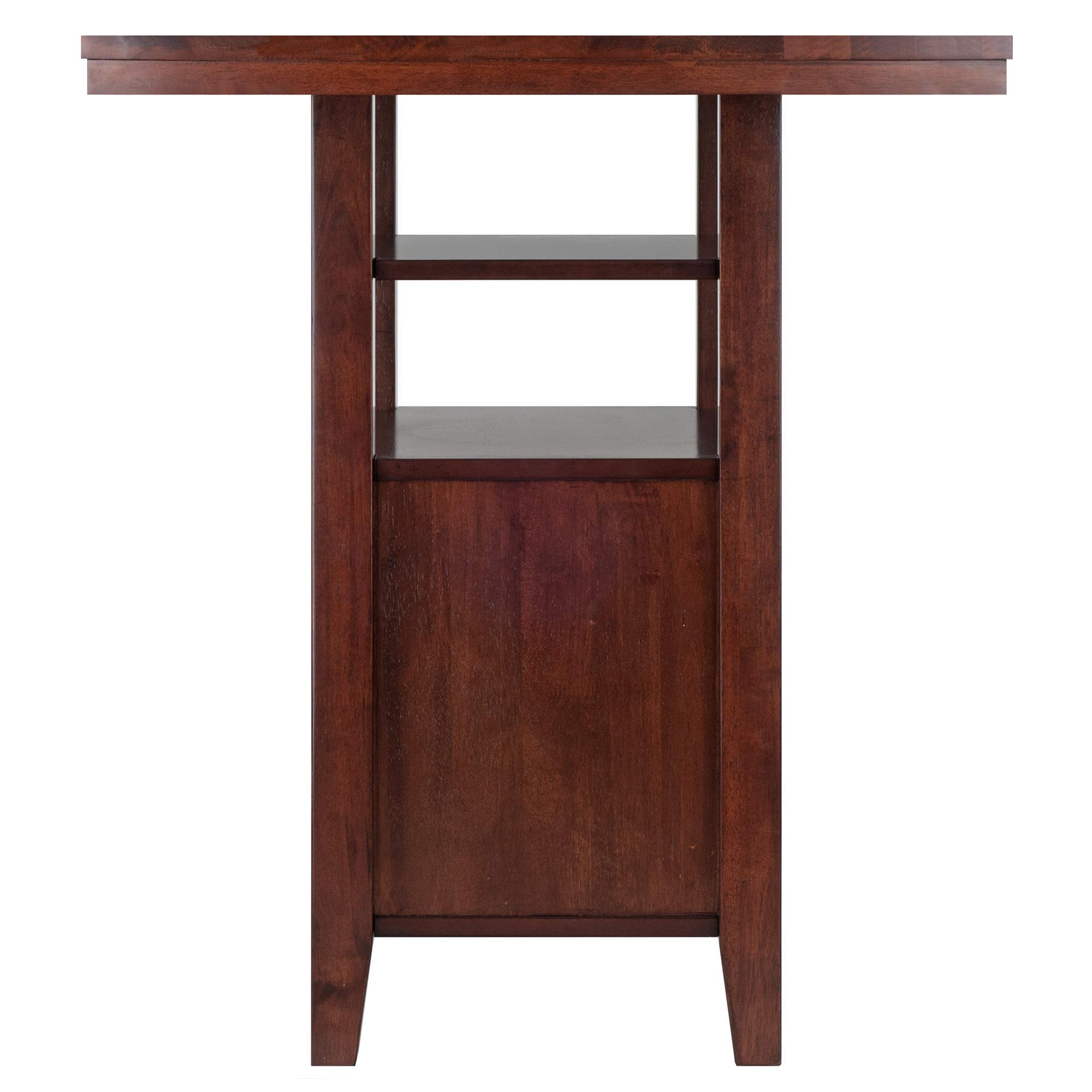 Winsome Wood Albany 3-Pc Set High Table w/Ladder Back Counter Stools - Image 3