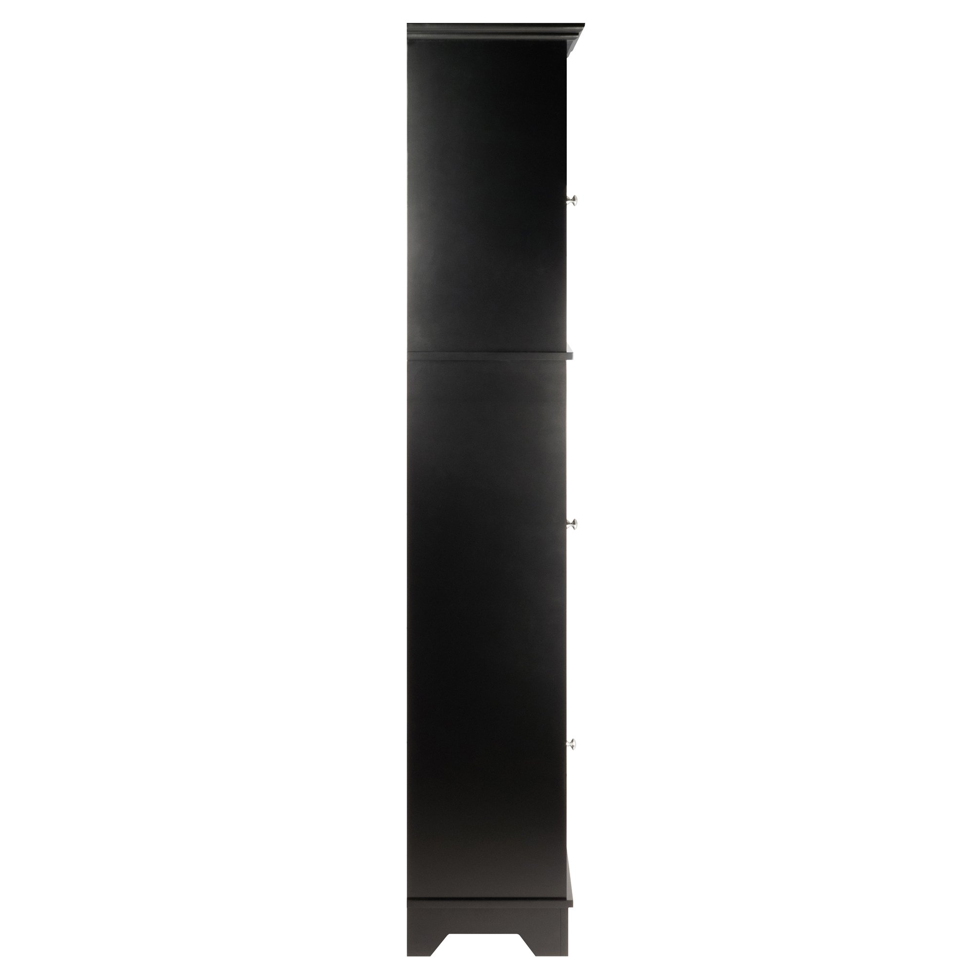 Winsome Wood Alps Tall Cabinet with Glass Door and Drawer - Image 5