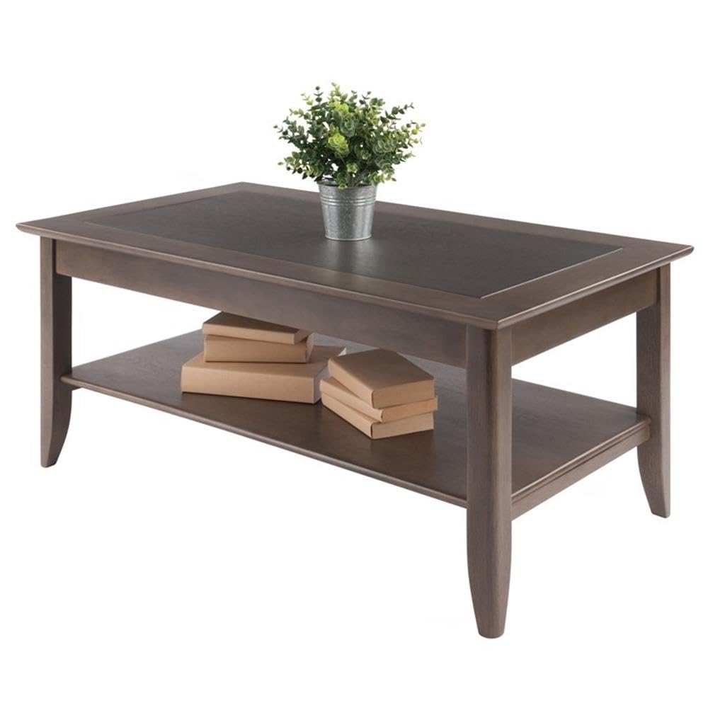 Winsome Wood Santino Coffee Table, Oyster Gray - Image 4