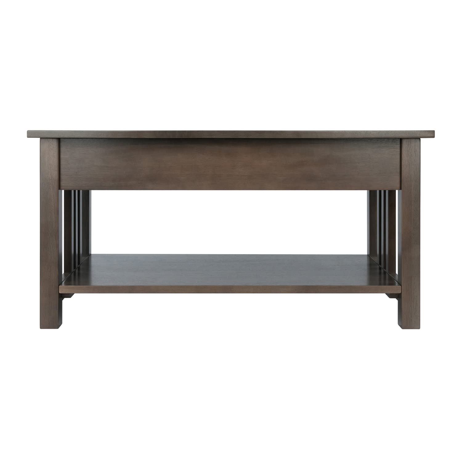 Winsome Wood Stafford Coffee Table, Oyster Gray - Image 5
