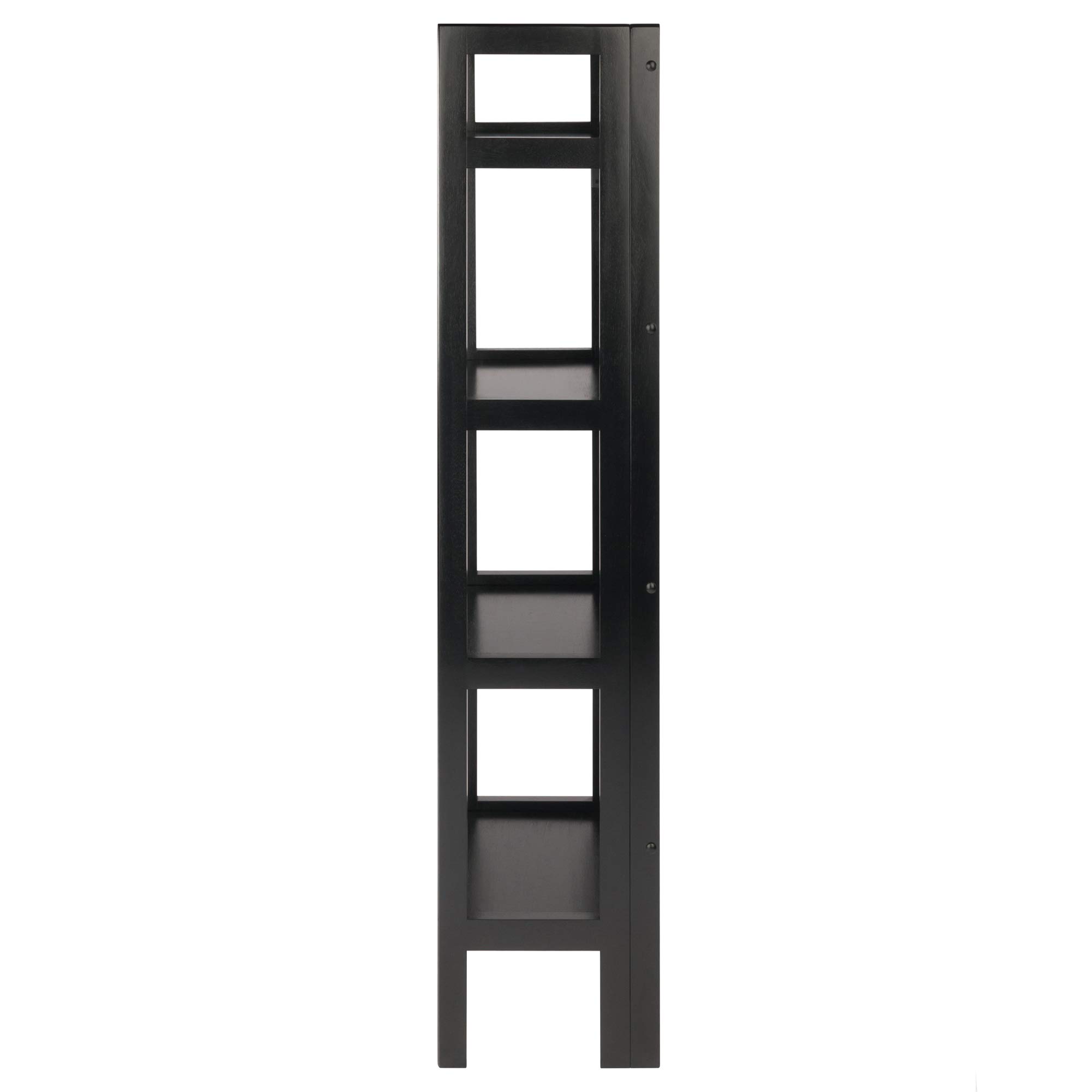 Winsome Wood Terry Shelving, Black - Image 4