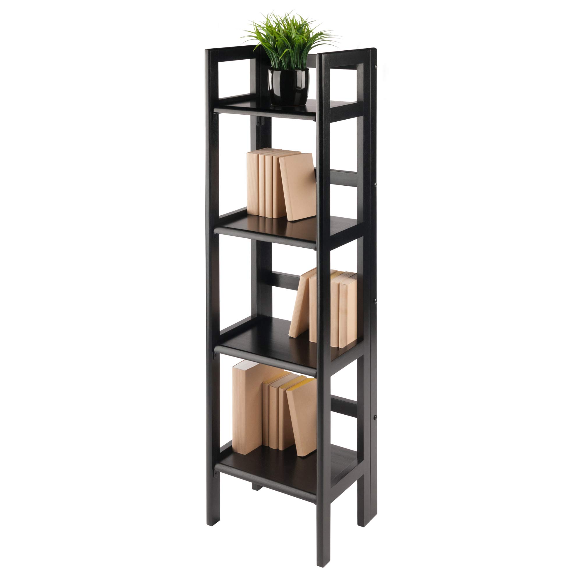 Winsome Wood Terry Shelving, Black - Image 6