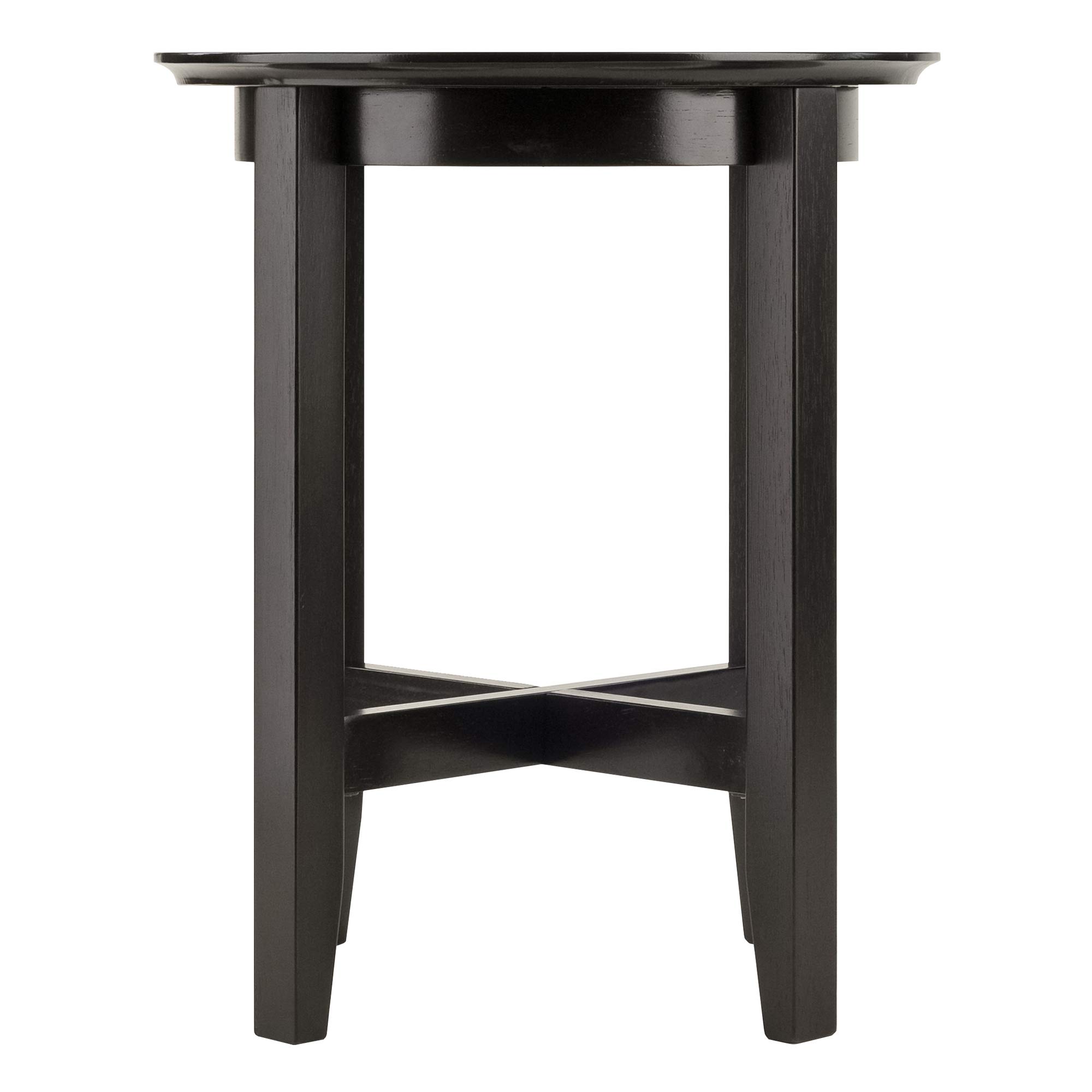 Winsome Wood Toby Occasional Table, Espresso 18.03 in x 18.03 in x 21.97 in - Image 4