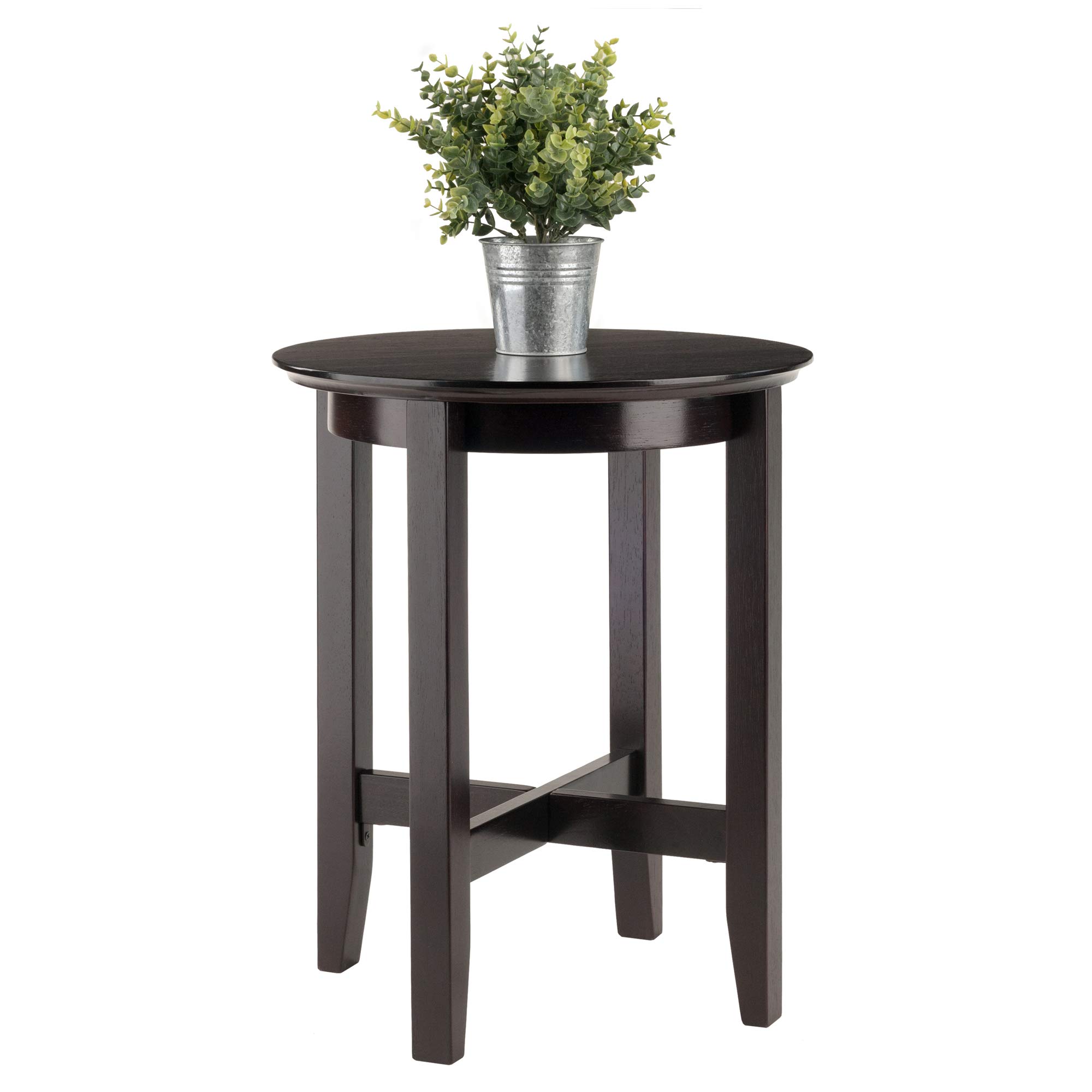 Winsome Wood Toby Occasional Table, Espresso 18.03 in x 18.03 in x 21.97 in - Image 5